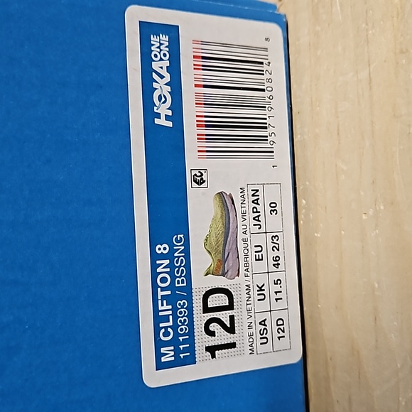 HOKA Men's Clifton 8 Running Shoe Sneaker 1119393 - Picture 13 of 13